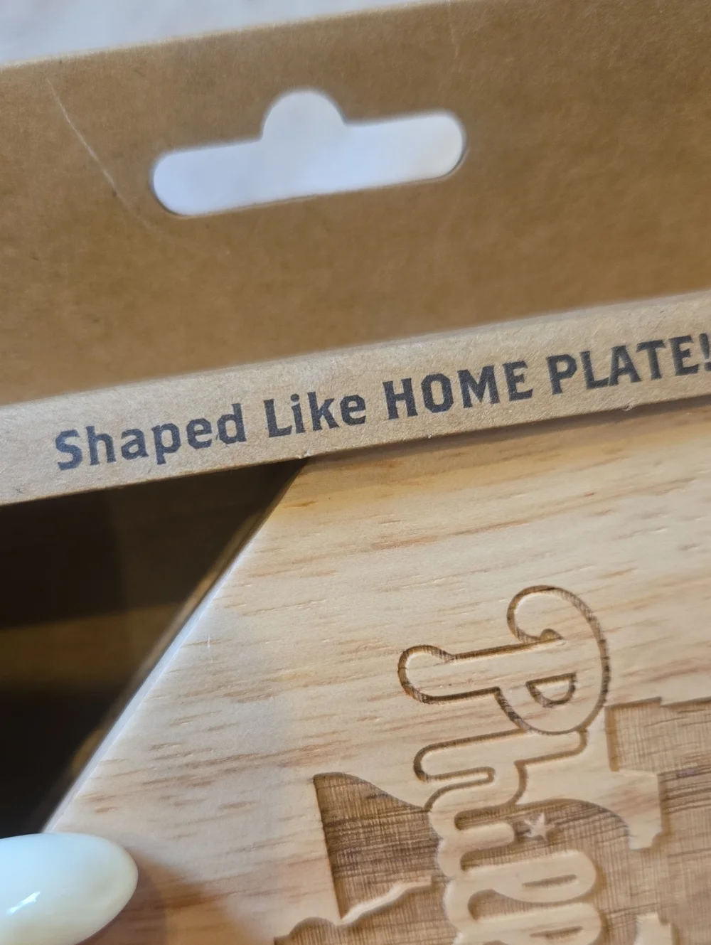 New Philadelphia Phillies 4 Pack Laser Engraved Home Plate Shaped  Wood Coasters